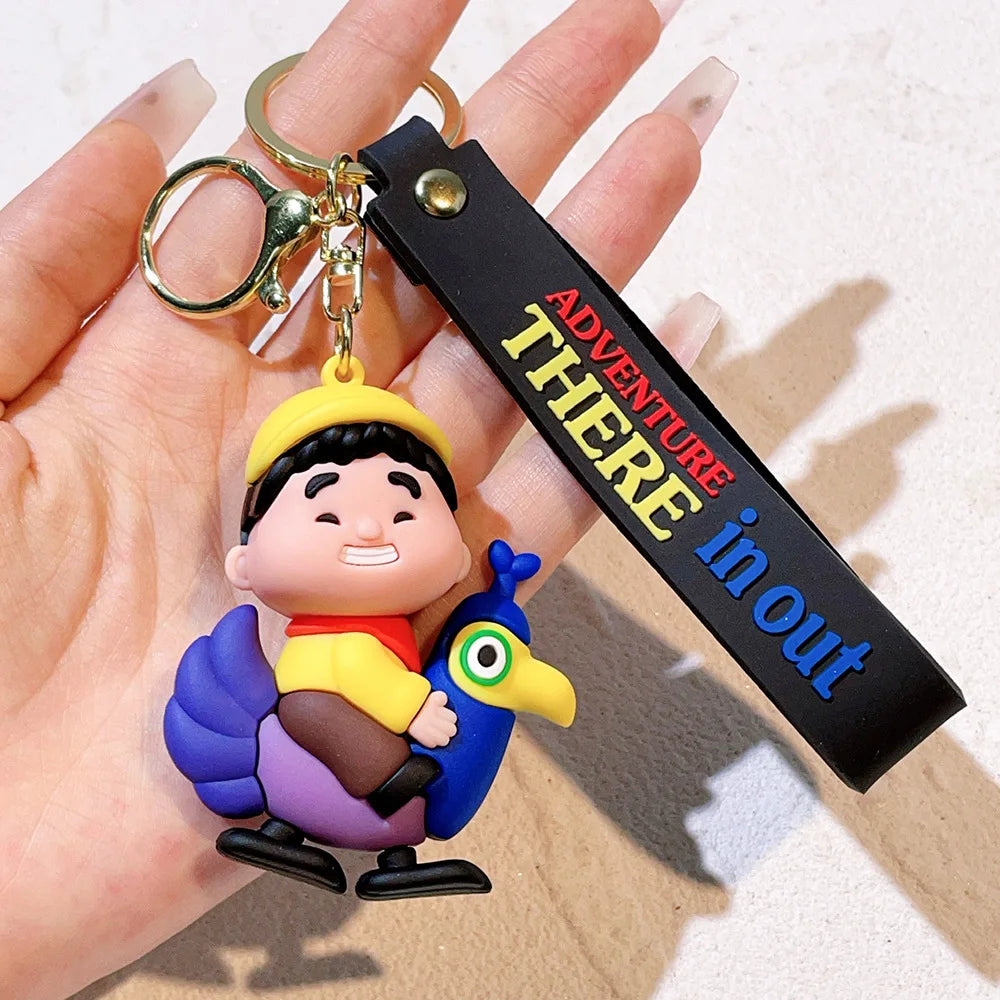 🌟 Adventure Buddies Keychain Set – "Up, Up &amp; Adorable!" 🎈🐾