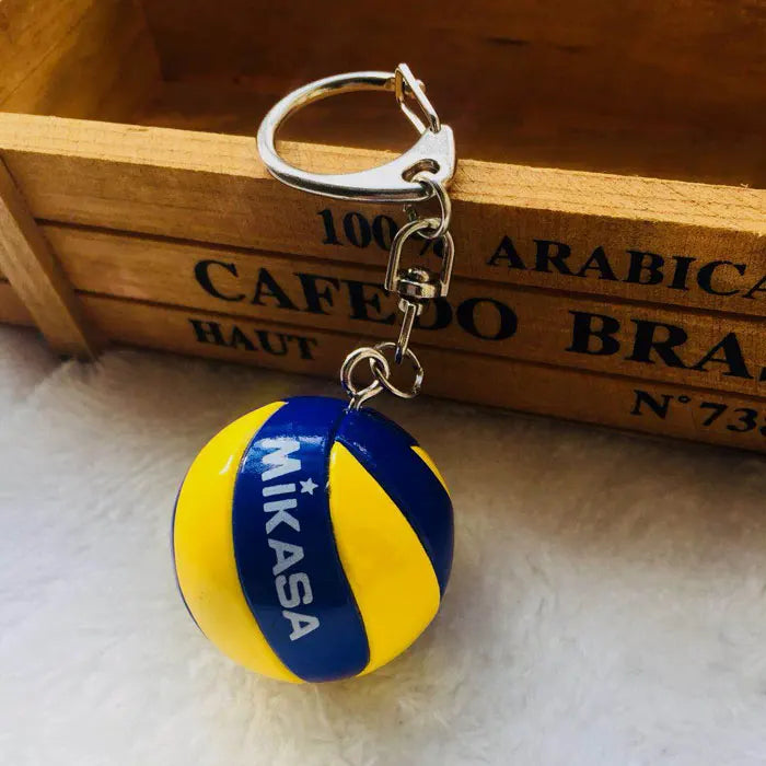 Mini Volleyball Keychain