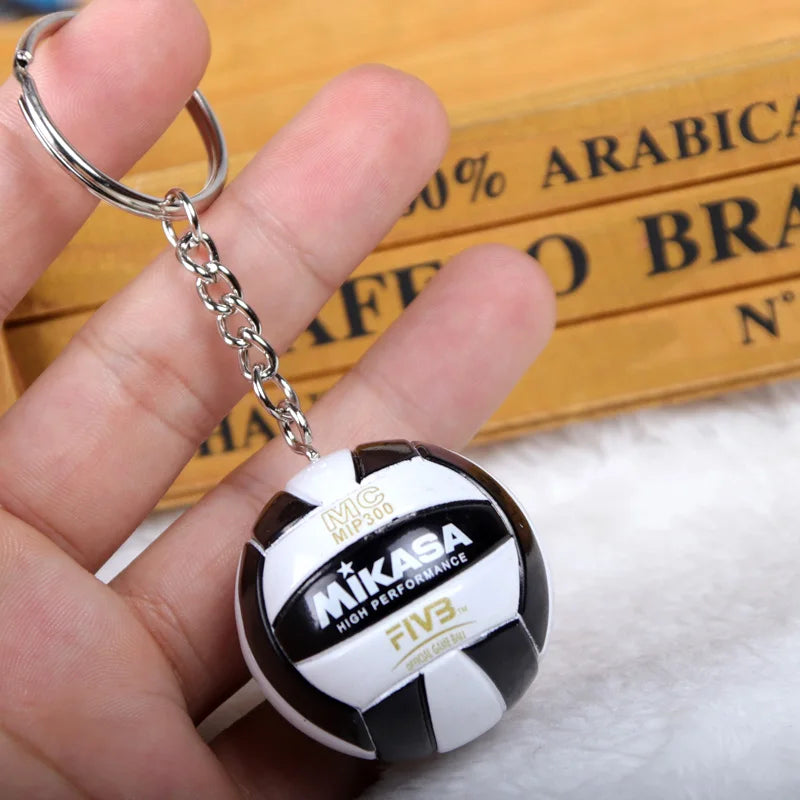 Mini Volleyball Keychain