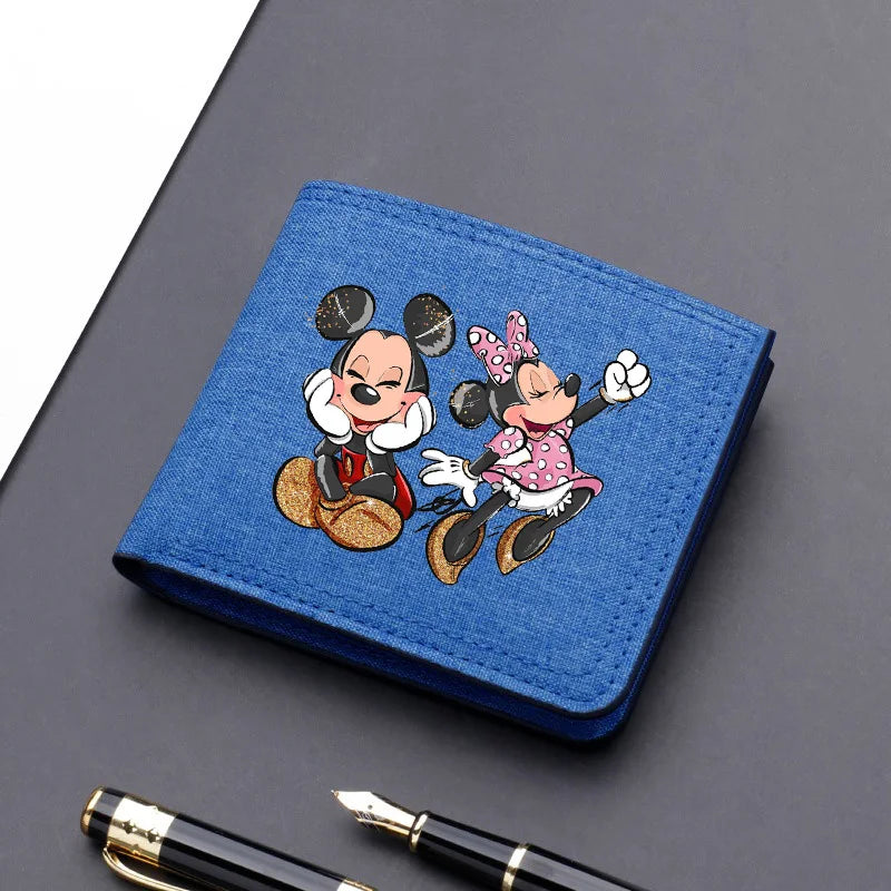 Cartoon-Themed Compact Wallet