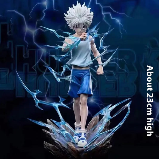 ⚡ Killua Zoldyck Action Figure – Thunder Mode Power Surge (23cm) ⚡