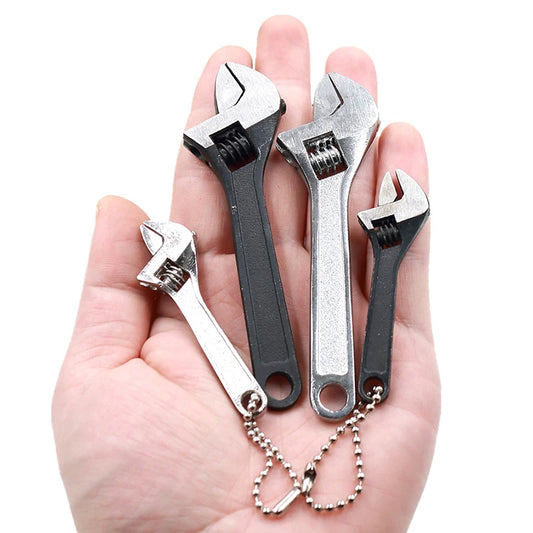 🔧 Mini Adjustable Wrench Keychain – Pocket Tool for Quick Fixes 🛠️