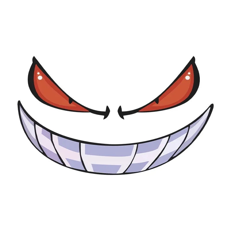 Evil Grin Car Decal