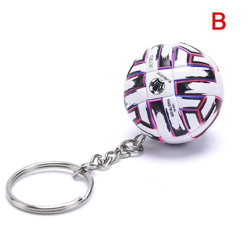 Mini Soccer Ball Keychain