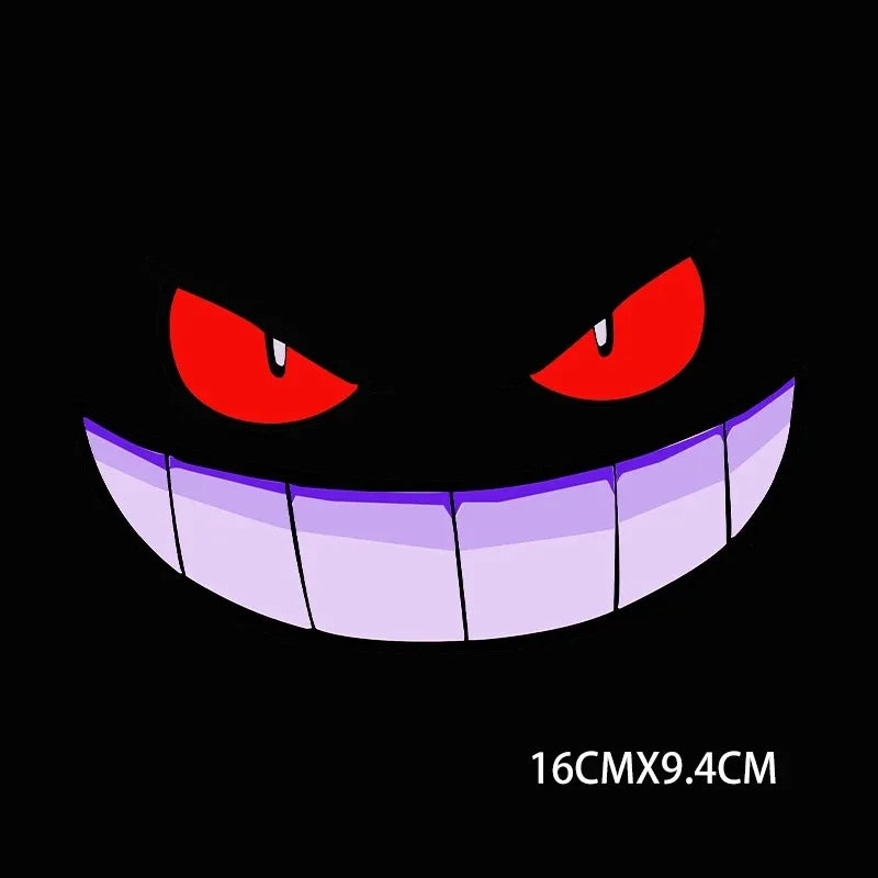 Evil Grin Car Decal