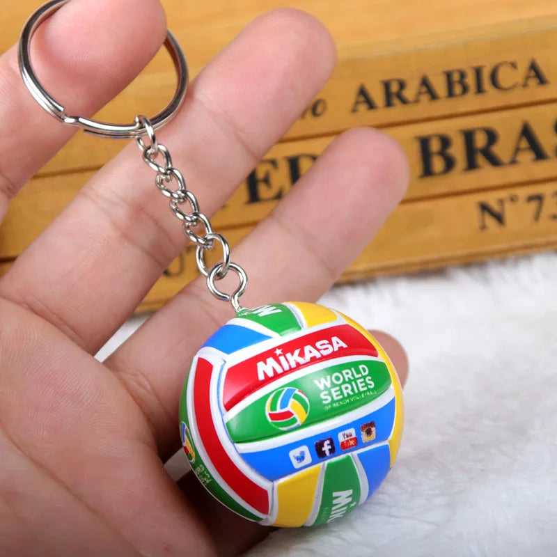 Mini Volleyball Keychain