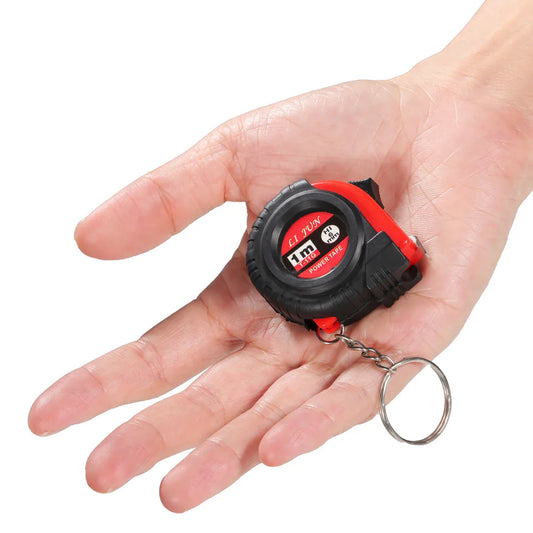 📏Mini Tape Measure Keychain – 1m Retractable Pocket Ruler