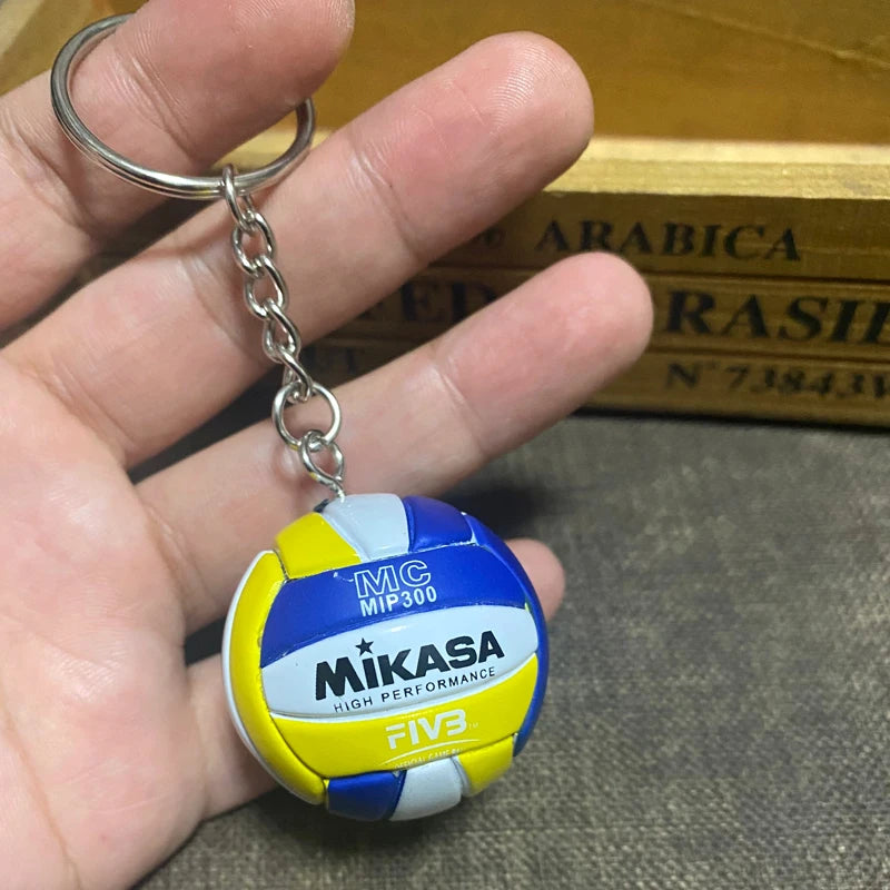 Mini Volleyball Keychain