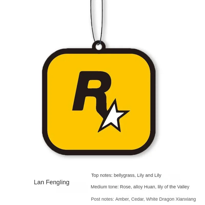 Rockstar Games-Inspired Car Air Freshener