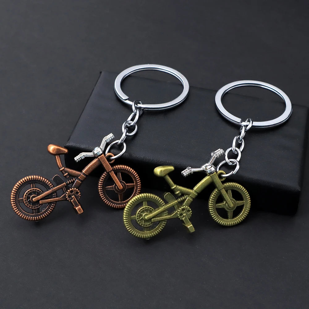 Colorful Mini Bicycle Keychain – Fun & Sporty Style! 🌈