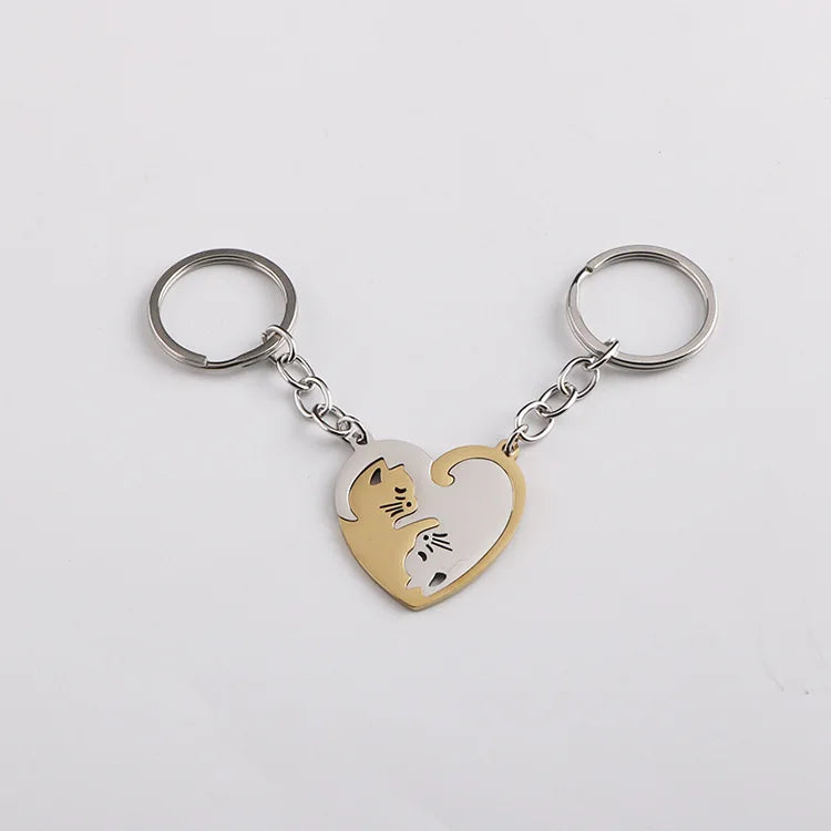 Cute Cat Keychain