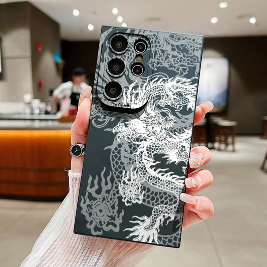 Dragon Engraved Phonecase