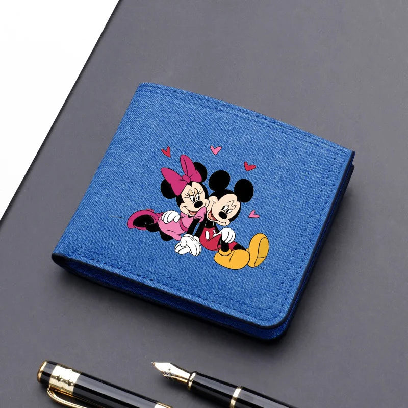 Cartoon-Themed Compact Wallet