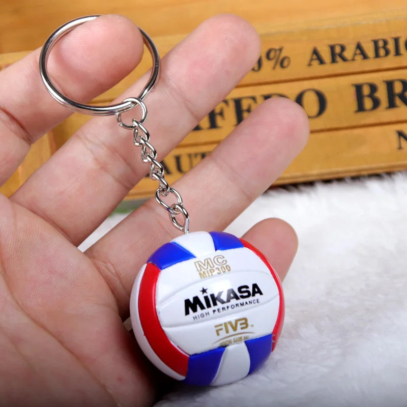 Mini Volleyball Keychain