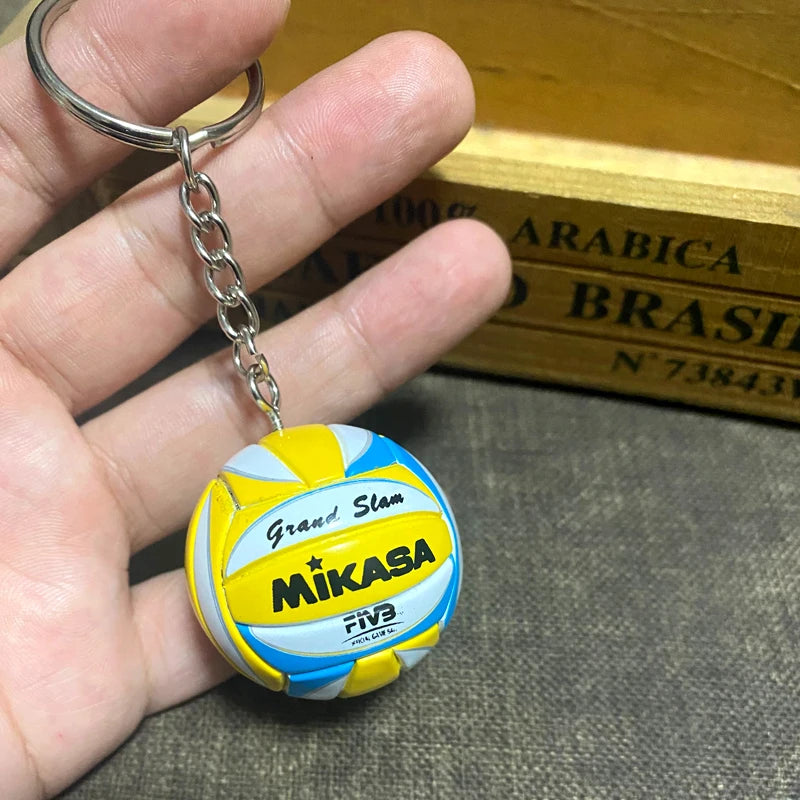 Mini Volleyball Keychain