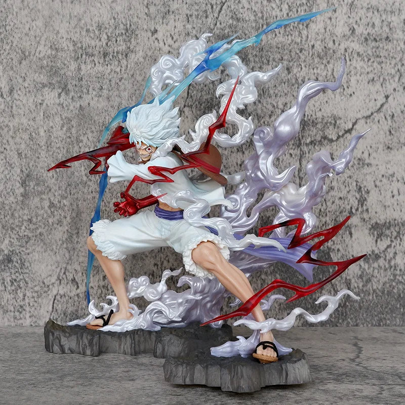 One Piece Raiden Five Gear Nica Lightning Luffy Action Figure