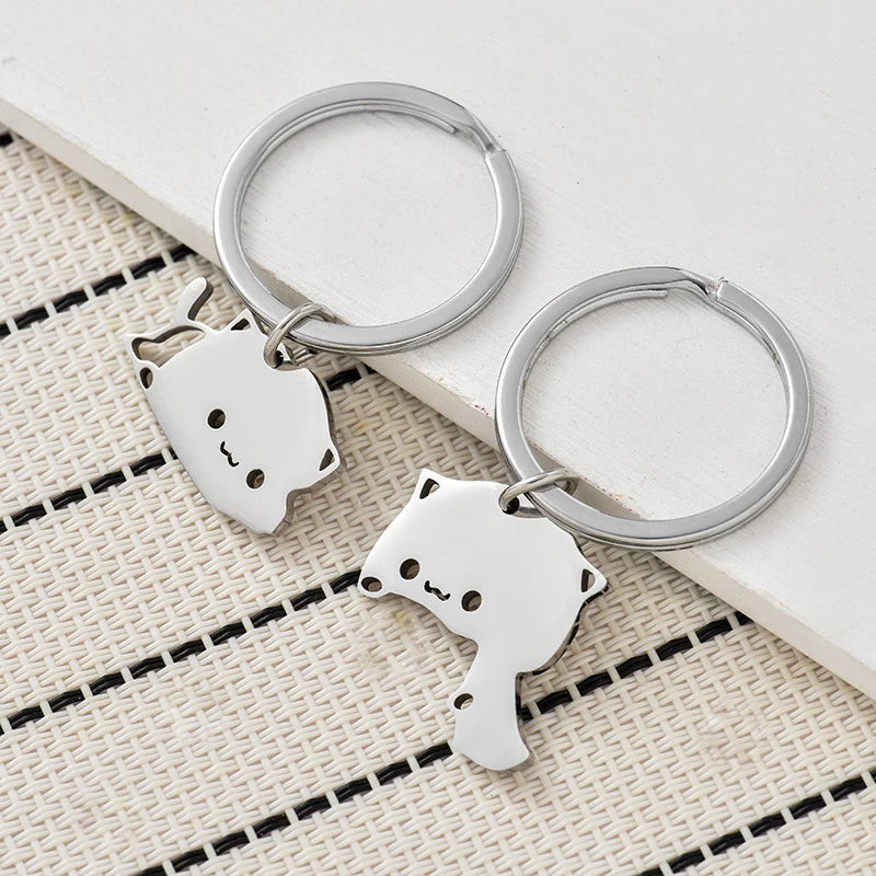 Cute Cat Keychain