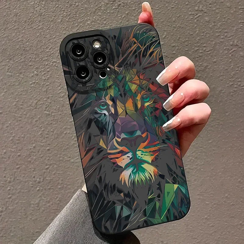 Exotic Jungle Glow Phone Case