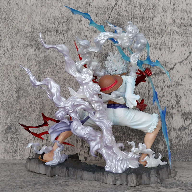 One Piece Raiden Five Gear Nica Lightning Luffy Action Figure