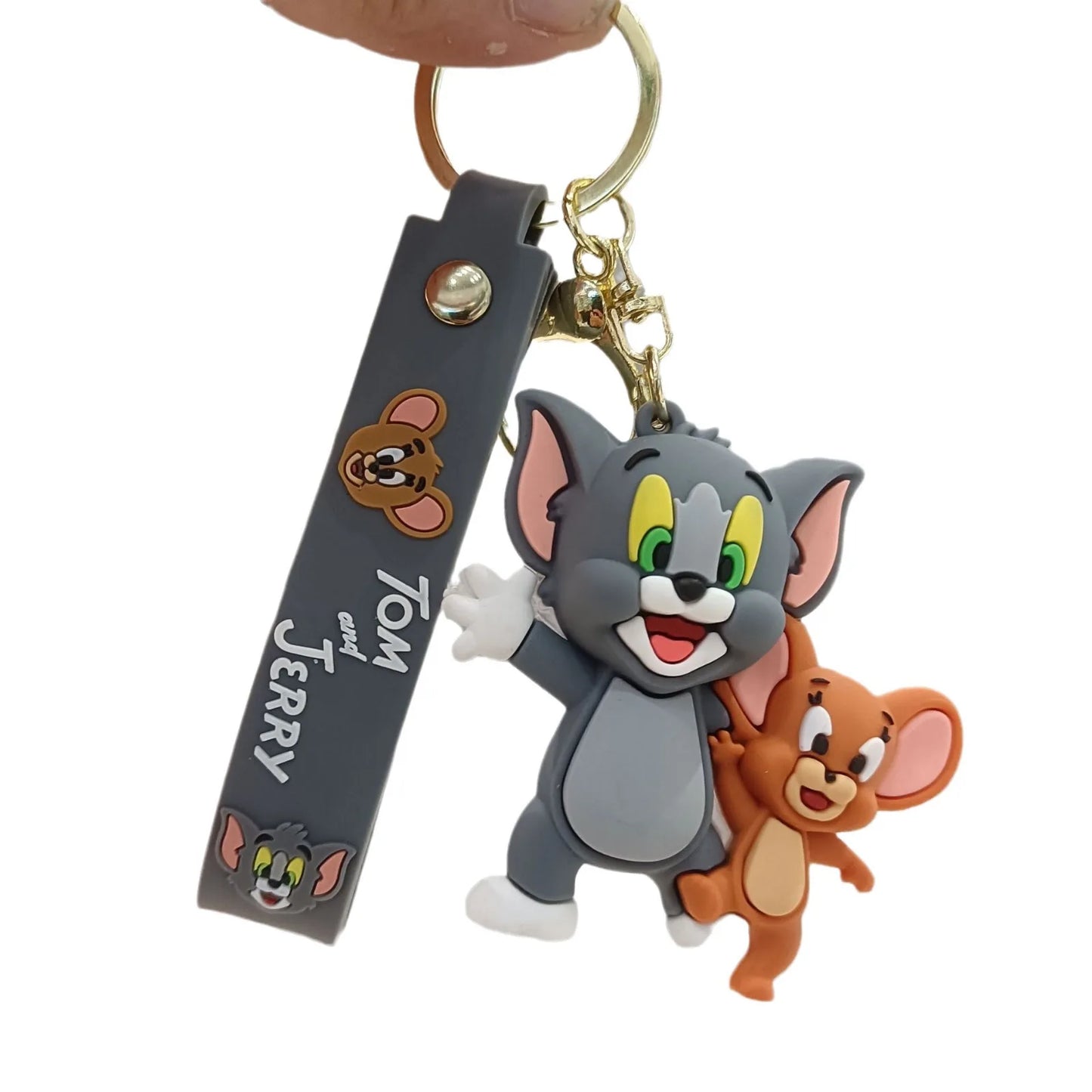 🐱🧀 Tom & Jerry Keychain Duo 🎬✨