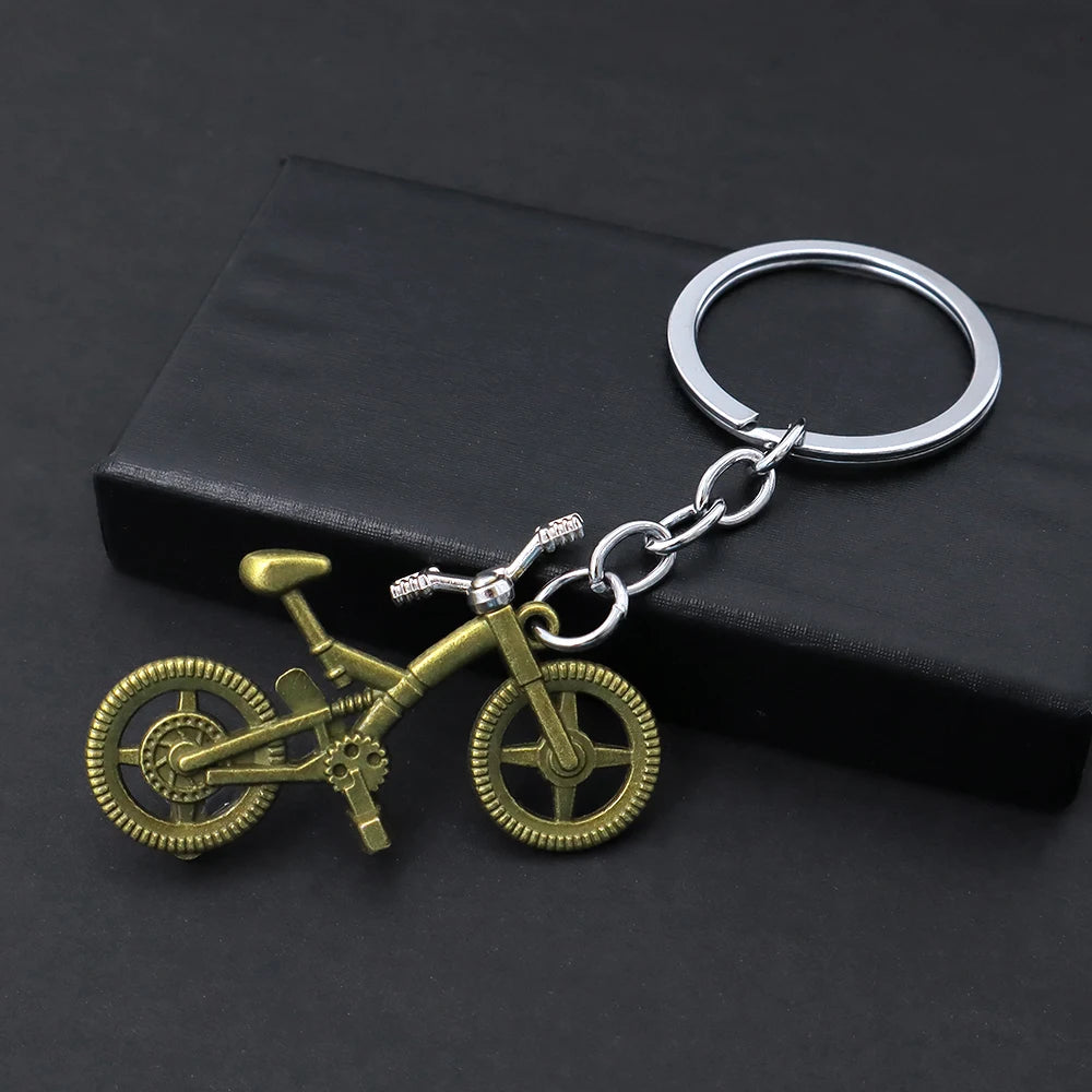 Colorful Mini Bicycle Keychain – Fun & Sporty Style! 🌈