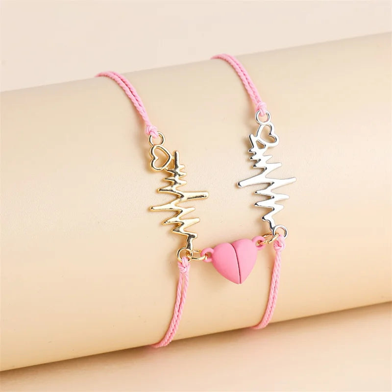 Heartbeat Connection Bracelets