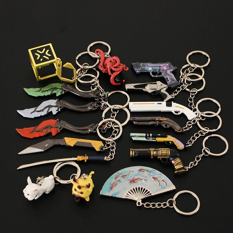 Mini Valorant Weapon Keychain