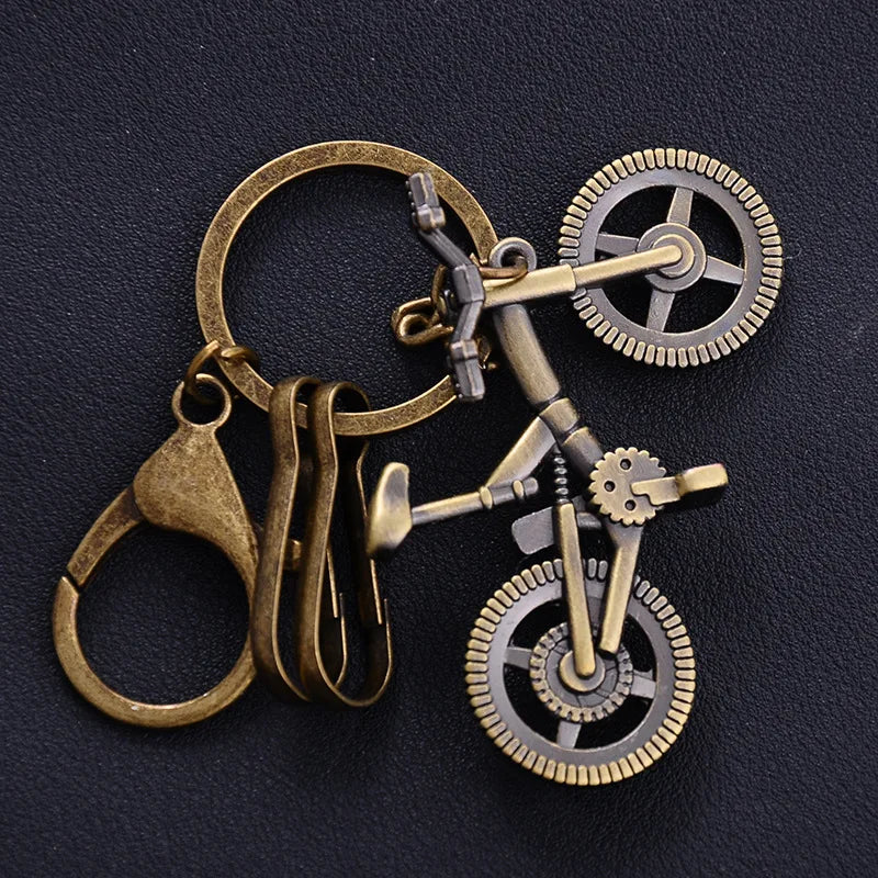 Steampunk Metal Keychain Collection