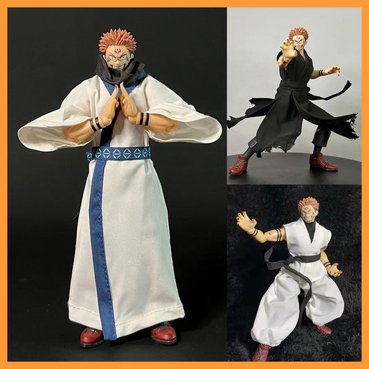 🗡️ Anime Action Figure Outfit Set – 3 Epic Styles! 👘✨