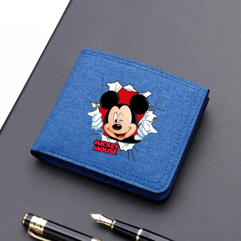 Cartoon-Themed Compact Wallet