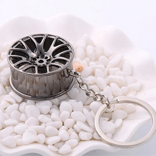 🏎️✨ Turbo Rim Keychain 🔑🔥