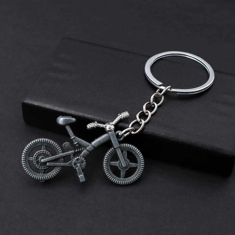 Colorful Mini Bicycle Keychain – Fun & Sporty Style! 🌈