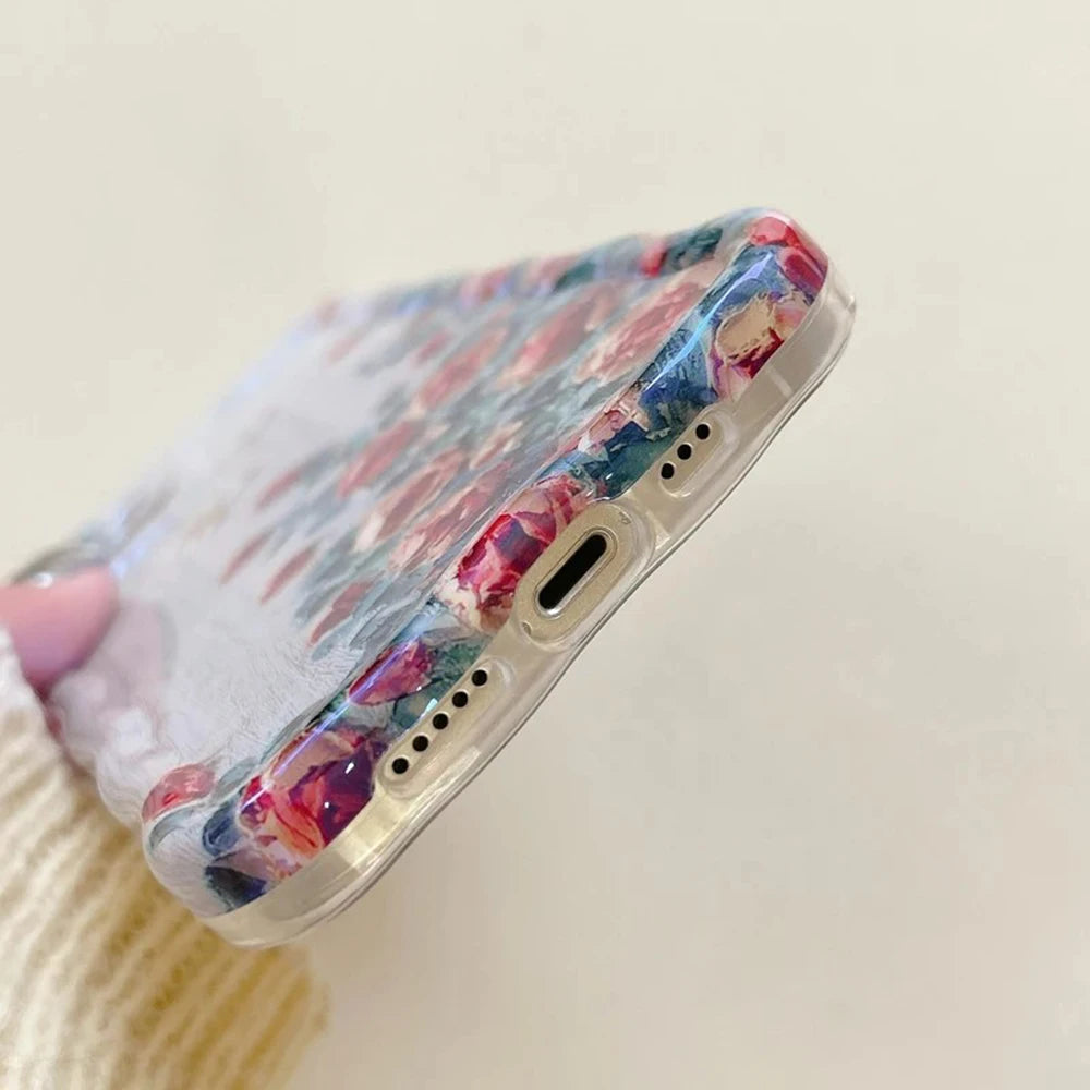 Floral Oil Painting Phone Case