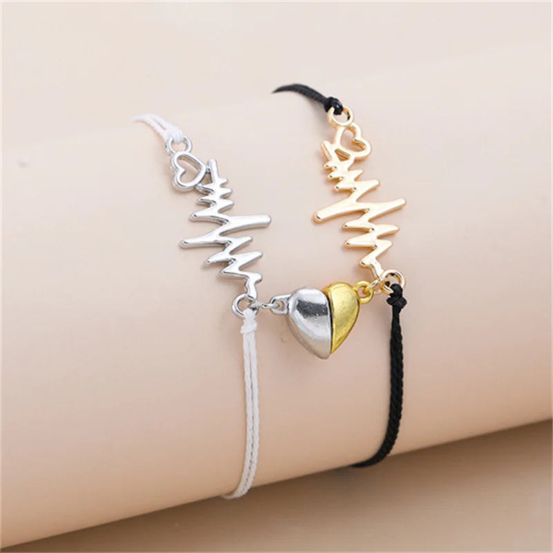 Heartbeat Connection Bracelets