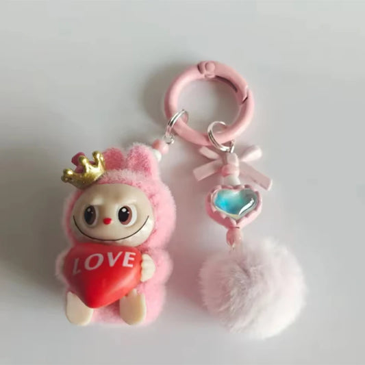 👑✨ Royal Cutie Keychains 🧸💖🌈