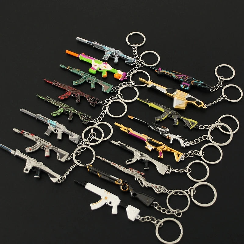 Mini Valorant Weapon Keychain