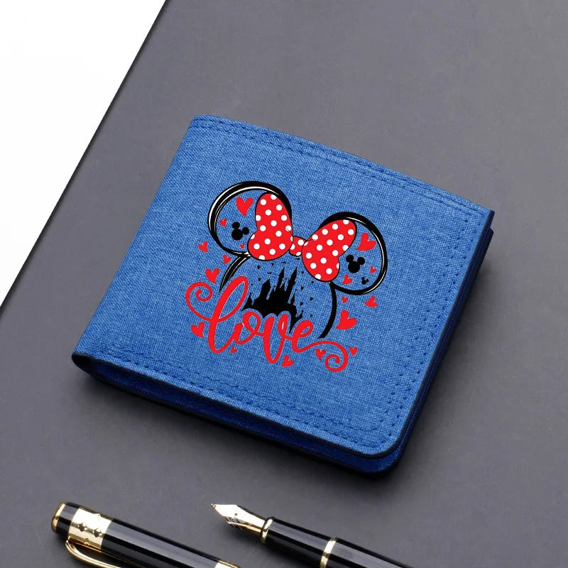 Cartoon-Themed Compact Wallet