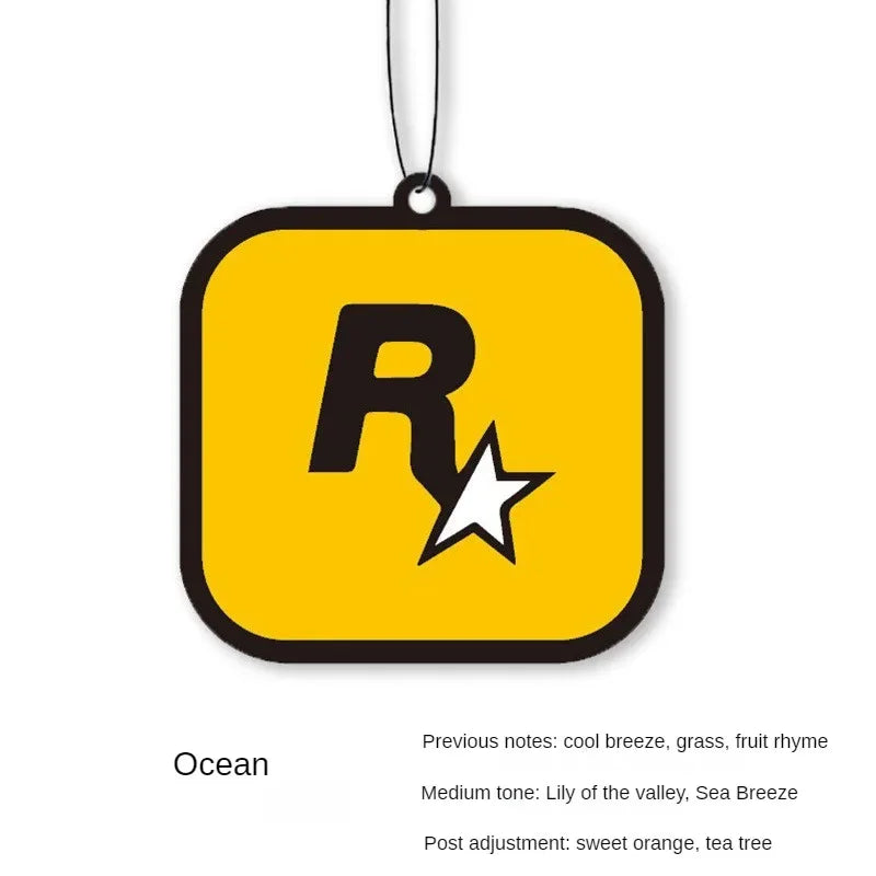 Rockstar Games-Inspired Car Air Freshener