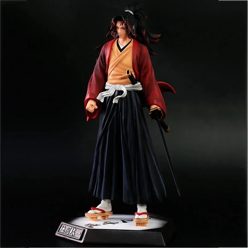 Demon Slayer Action Anime Figure Giyuutarou Daki Kokushibo Tsugikuni Yoriichi Douma Inosuke Toy Kimetsu No Yaiba PVC Model Toys