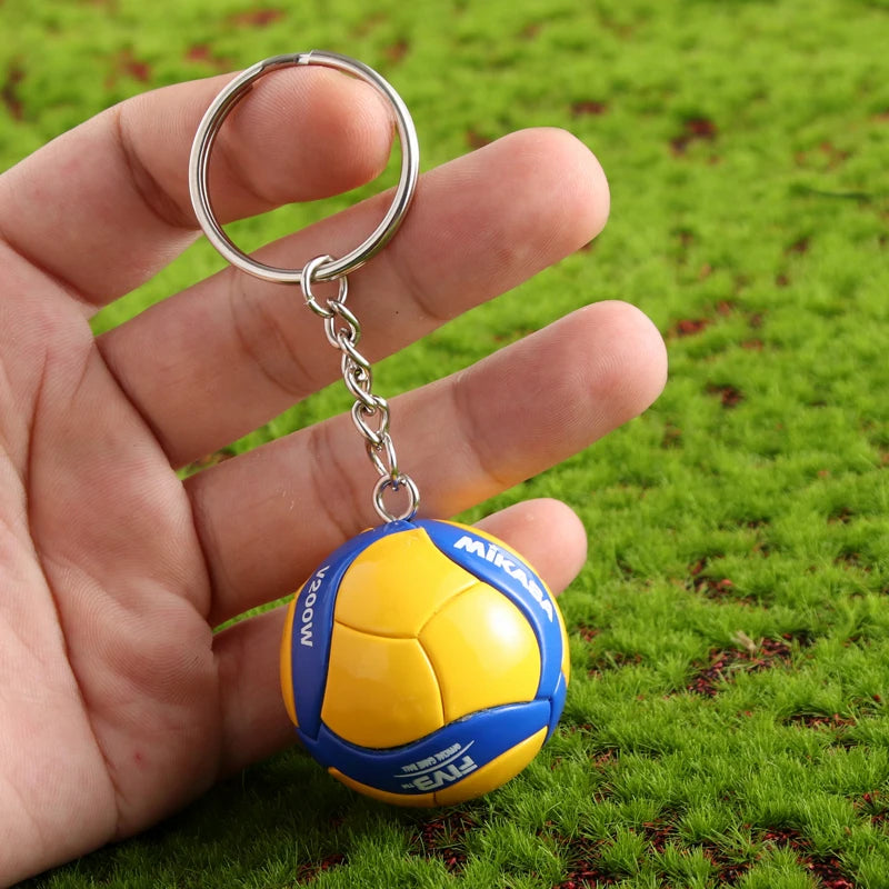 Mini Volleyball Keychain