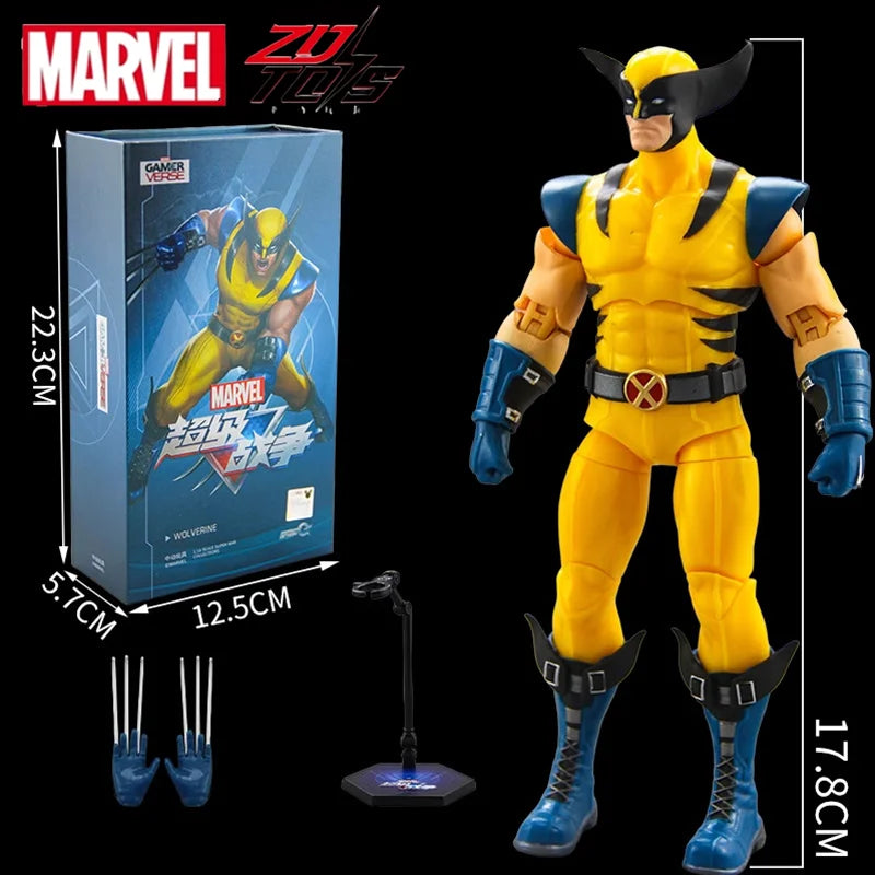 Marvel Collectible Action Figures – Wolverine & Deadpool