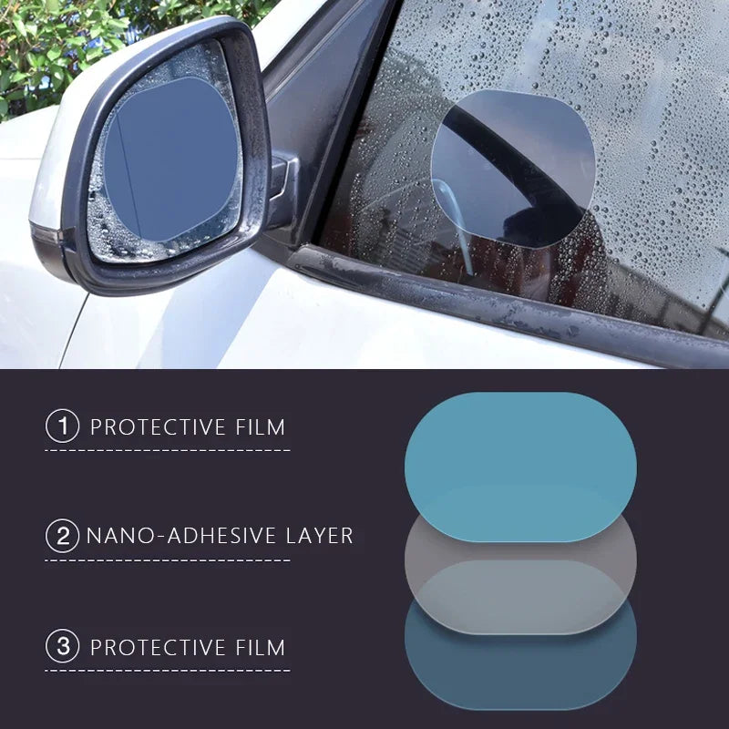 Anti-Rain & Anti-Glare Car Window Film