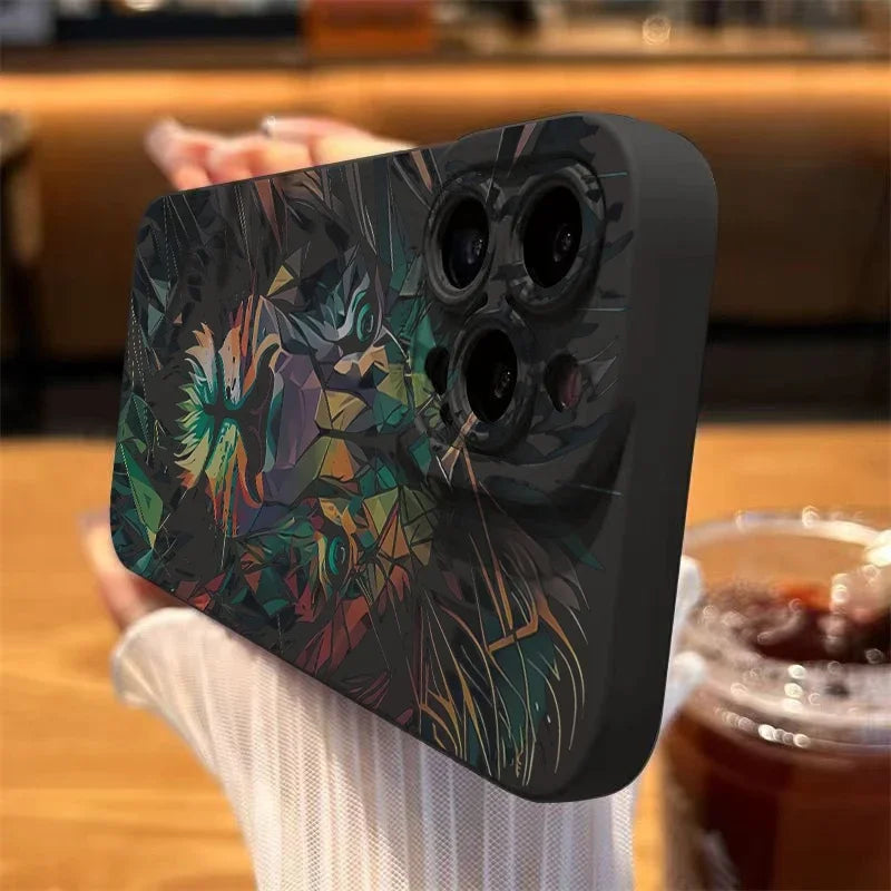 Exotic Jungle Glow Phone Case