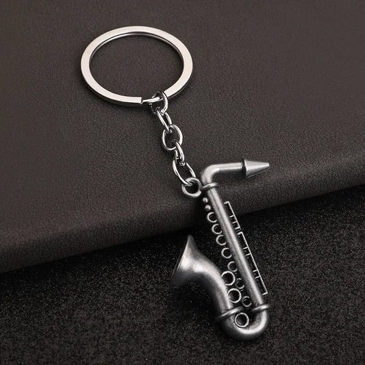 🎷 Mini Music Lover Keychain Collection – Jazz Up Your Keys!