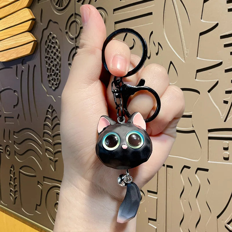 Cat Head Keychains