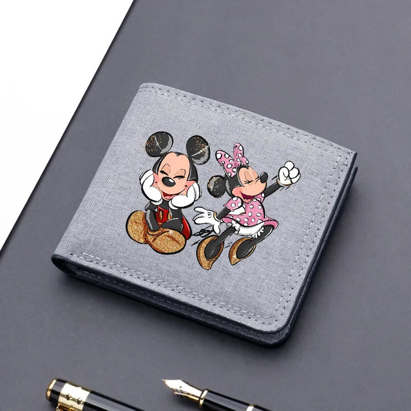 Cartoon-Themed Compact Wallet