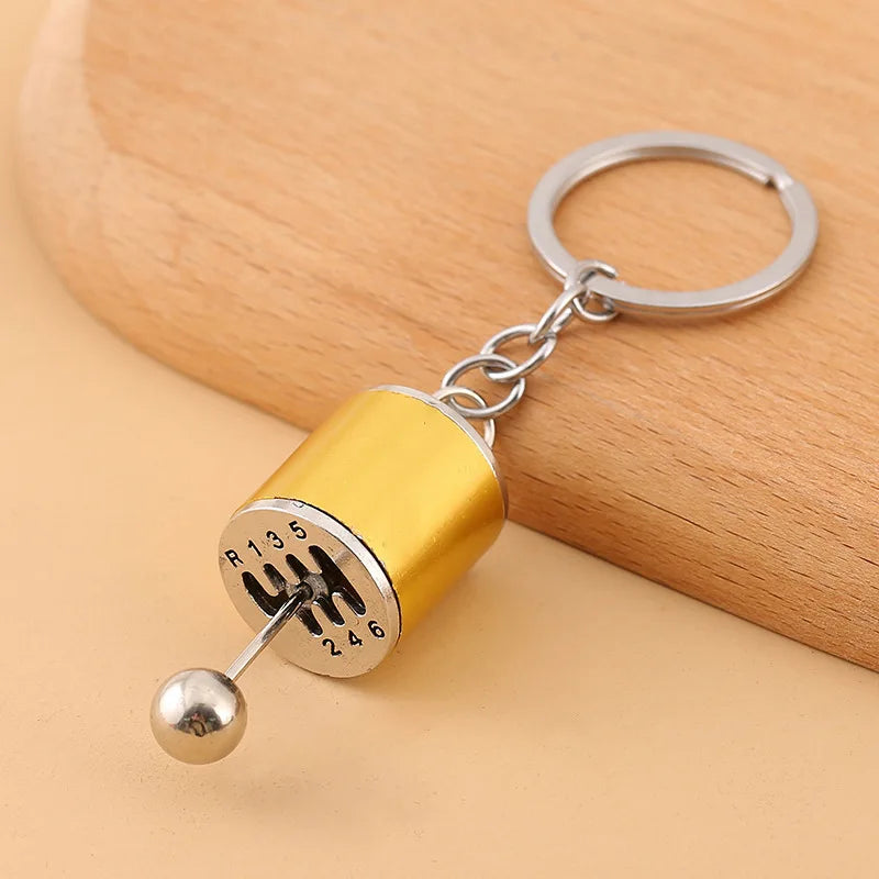 Gear Shift Keychain Pendant