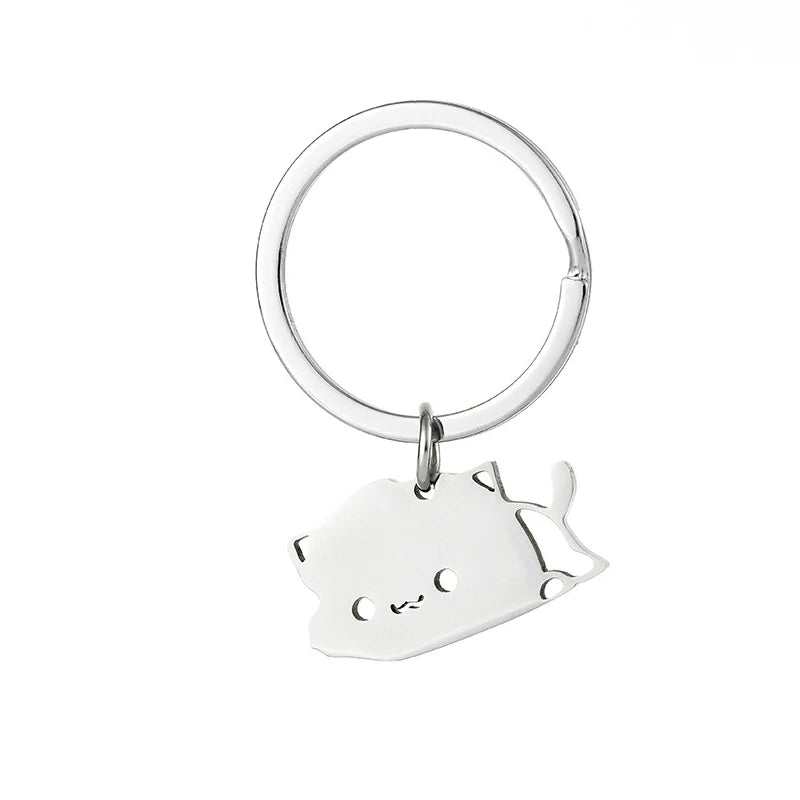 Cute Cat Keychain