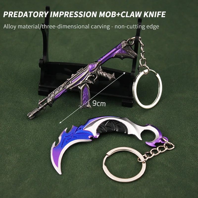 Mini Valorant Weapon Keychain