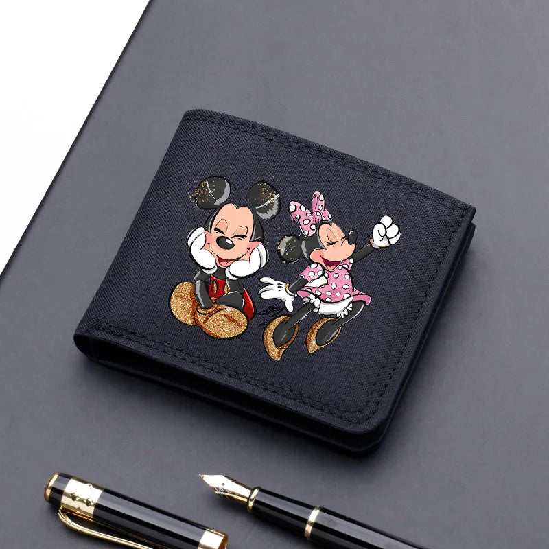 Cartoon-Themed Compact Wallet